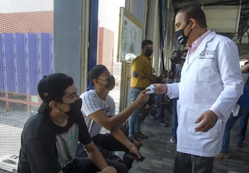 El secretario de Salud estatal,