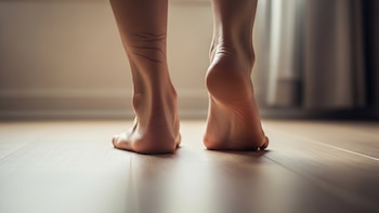 Los mejores ejercicios para fortalecer este músculo de los pies y frenar el dolor de talones
