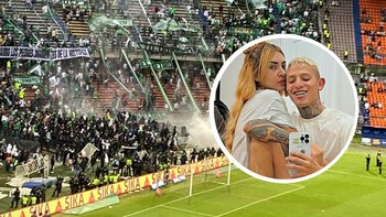 Los reconocidos creadores de contenido se encontraban en el escenario deportivo de la capital antioqueña.