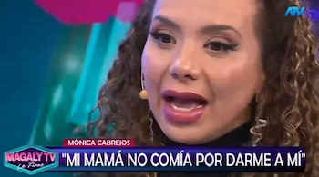 Mónica Cabrejos se sincera sobre la rabia, la culpa y el duelo que marcaron su historia. Captura: Magaly TV La Firme.