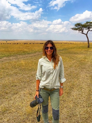 La periodista comparte sus viajes