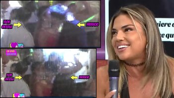 Flor Ortola niega haber besado