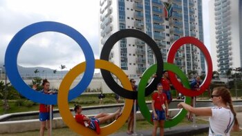 Bustling Village Life for Athletes at New Olympic Home