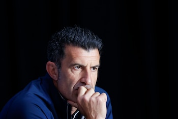 Figo no se muerde la lengua contra Infantino. (EFE/ Mariscal)