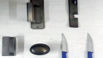 Los picaportes robados por la