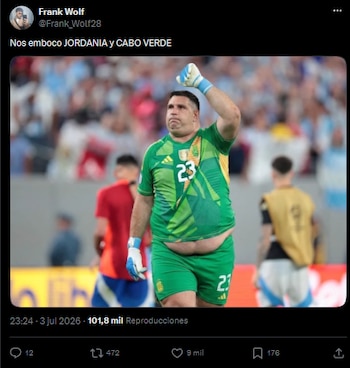 Memes Argentina vs. Cabo Verde
