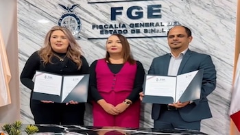 Rinde protesta nuevo vicefiscal de Sinaloa, José Roberto Quiñonez, tras salida de Dámaso Castro Zaavedra