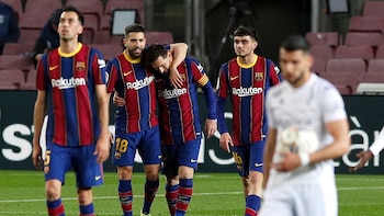 El conjunto azulgrana lucha por