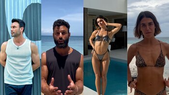 Antes (Instagram) y después (Mediaset)