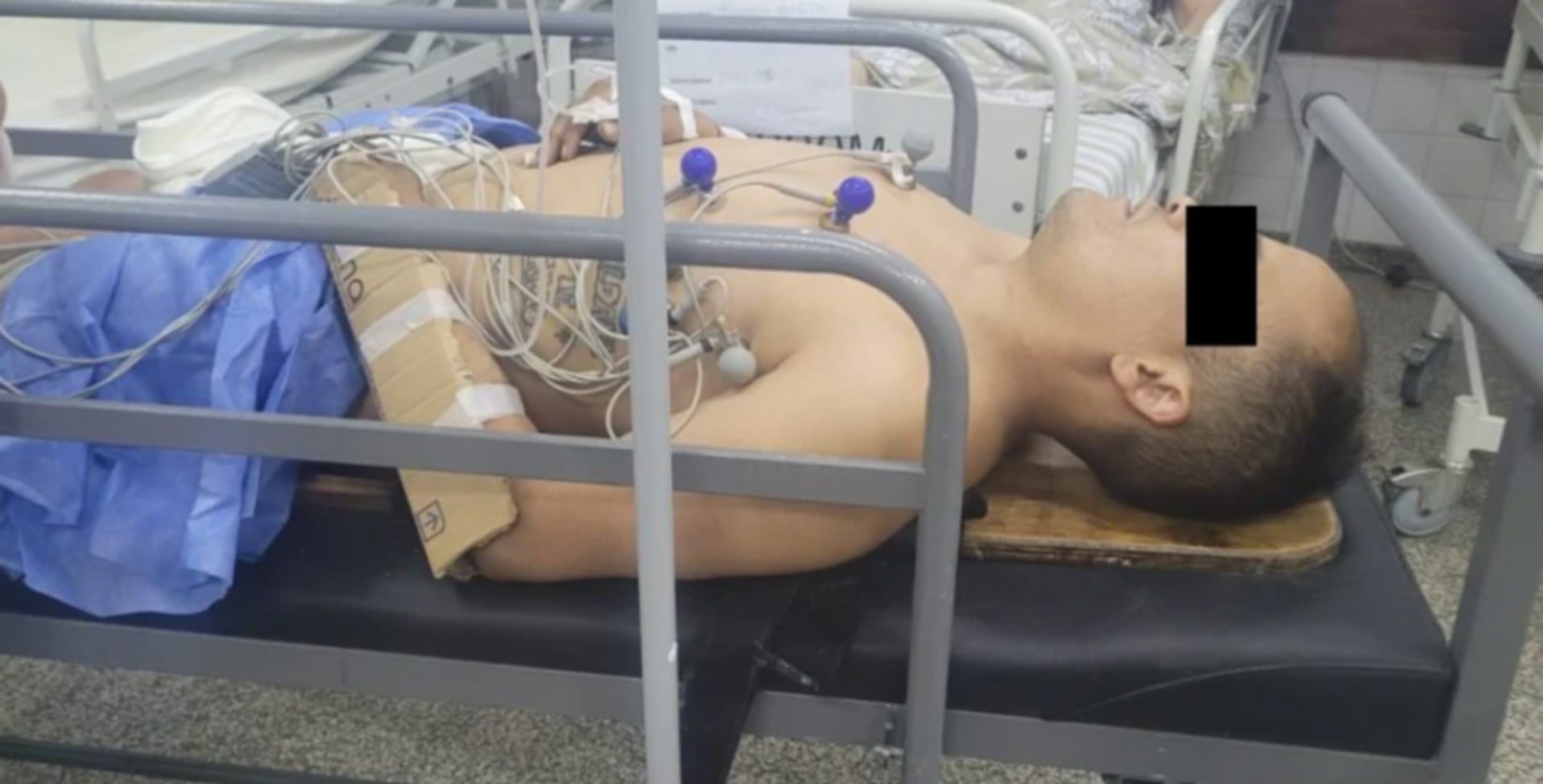 El ladrón fue atendido por la fractura de los dos brazos (La Capital)