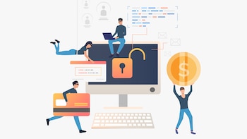 Cyber thieves robbing computer bank