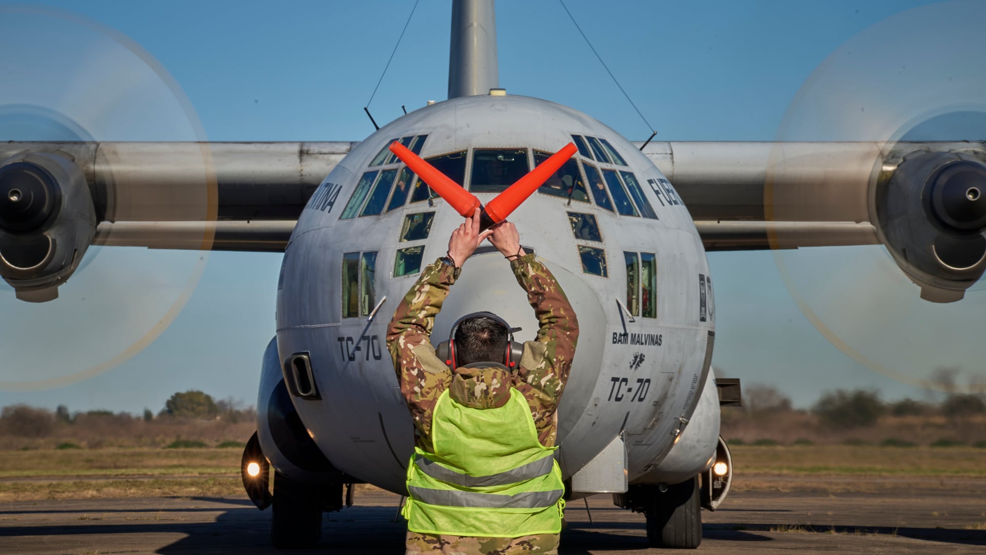 Los Hércules son utilizados para hacer misiones antárticas