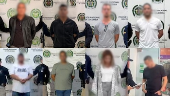 Interpol Colombia capturó a ocho prófugos internacionales requeridos por siete países