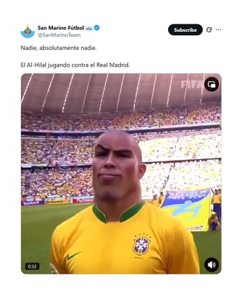 memes del empate entre Real Madrid y el Al Hilal