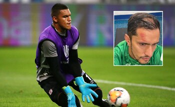 Así quedó jugador de La