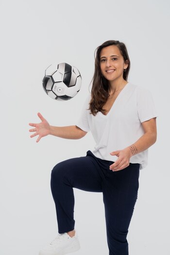 La exfutbolista Aintzane Encinas (imagen