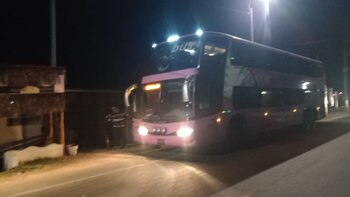 PNP interviene bus en frontera