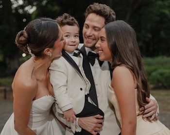 La familia se mostró muy feliz durante el festejo y las fotos publicadas lo demuestran - crédito Daniela Ospina / Instagram