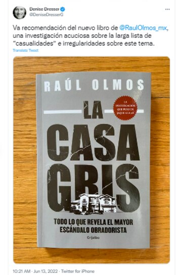 (Foto:@DeniseDresserG)