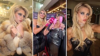 Marta Fort brilló en la previa de la serie de Moria Casán: el carisma heredado de su padre y un extravagante look