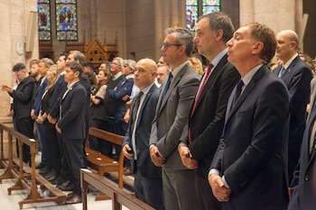 Misa por el 1° aniversario de la muerte del papa Francisco en la Basílica de Luján