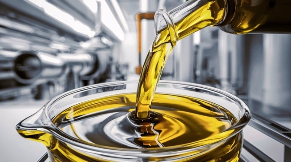 Aceite de orujo de oliva.