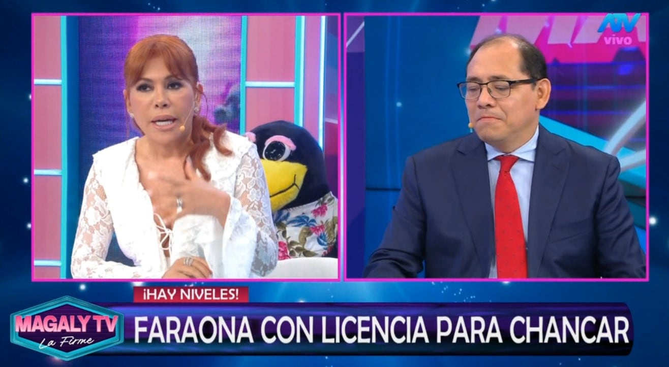Magaly enfrenta a Yahaira Plasencia y niega difamación: “Lo de ‘rumruna’ nunca dije”. Captura: Magaly TV La Firme.