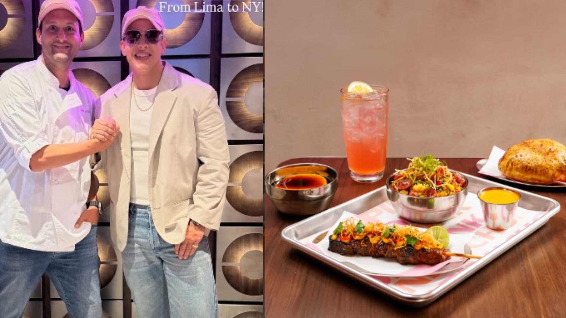 Daddy Yankee y el chef peruano Jaime Pesaque, abrirán Cholapink, restaurante con sabor peruano en Nueva York