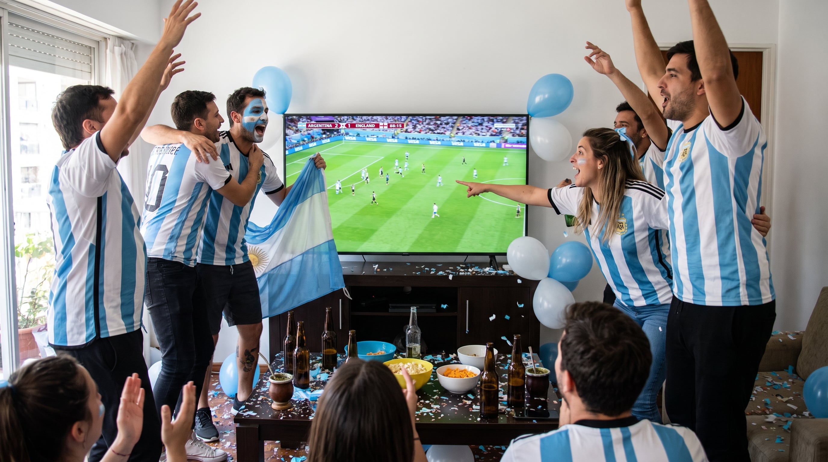Rating: cuánto midió el histórico triunfo de Argentina ante Inglaterra por las semifinales del Mundial