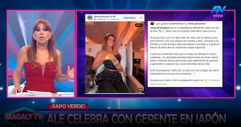 Magaly Medina arremete contra Alejandra Baigorria y cuestiona su actitud: “Todo lo que le pasa en su vida tiene que ver con este programa”. Captura: Magaly TV La Firme.