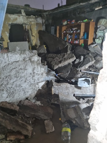 Rubén sufrió traumatismos en el