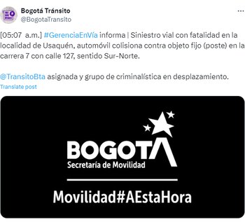 Autoridades de Tránsito de Bogotá