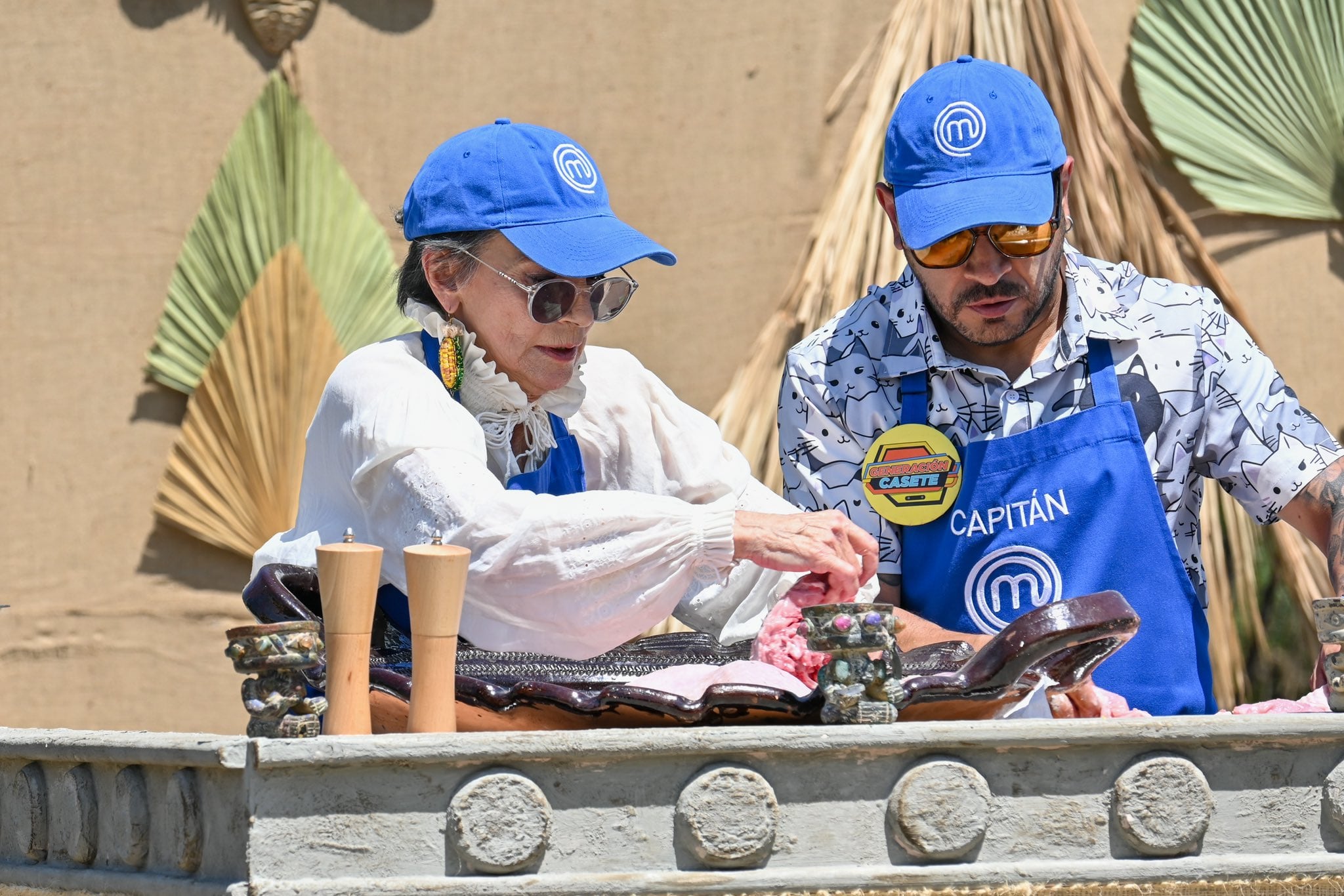 El reto de campo se llevó a cabo en Teotihuacán. (@MasterChefMx)