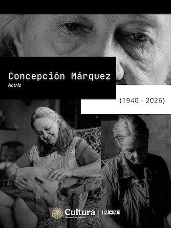 La trayectoria de 40 años de Concpeción Márquez incluyó participaciones en telenovelas y series como María la del Barrio y Lo que callamos las mujeres. (RS)