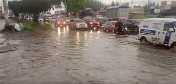 Se registra encharcamiento en Fontibón