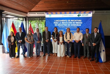 Organizaciones internacionales como ONU-Hábitat y la Cooperación Española respaldan el proyecto de gestión de riesgos.