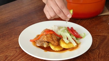 Pollo a la Coca Cola.