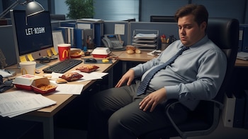 ¿No bajas de peso? Tu jornada laboral podría ser la culpable de que sigas aumentando kilos, según un nuevo estudio de la OCDE