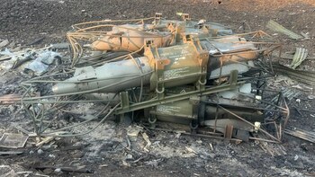 Ucrania destruyó un caza Su-34