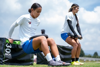 Las futbolistas del Atlante FC siguen con su pretemporada para el debut en la Liga MX Femenil
