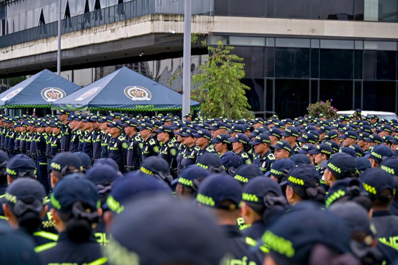 La Policía de Bogotá lanzó el Plan 90 para desarticular 24 estructuras criminales en un plazo de 90 días - crédito Secretaría de Seguridad