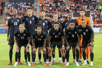 La ofensiva dominicana pegó temprano con dos goles en los primeros 15 minutos del choque ante Nicaragua (Cortesía: SEDOFÚTBOL).