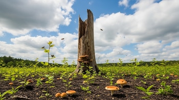 Cómo los restos que deja el cambio climático pueden frenar o acelerar la recuperación de un ecosistema