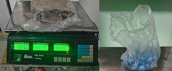 La droga incautada durante el operativo quedó a disposición de la Justicia