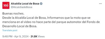 Trino de la Alcaldía Local