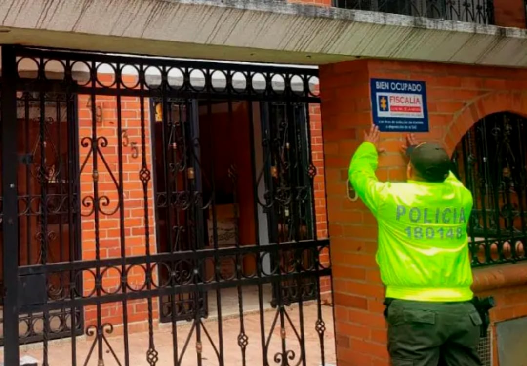 El predio fue intervenido por las autoridades en 2017 - crédito Fiscalía