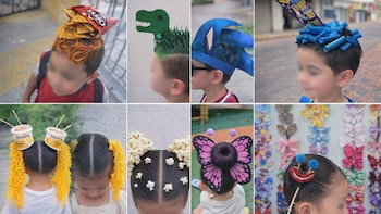 Ideas sencillas de peinados locos que triunfan este Día del Niño y la Niña 2026