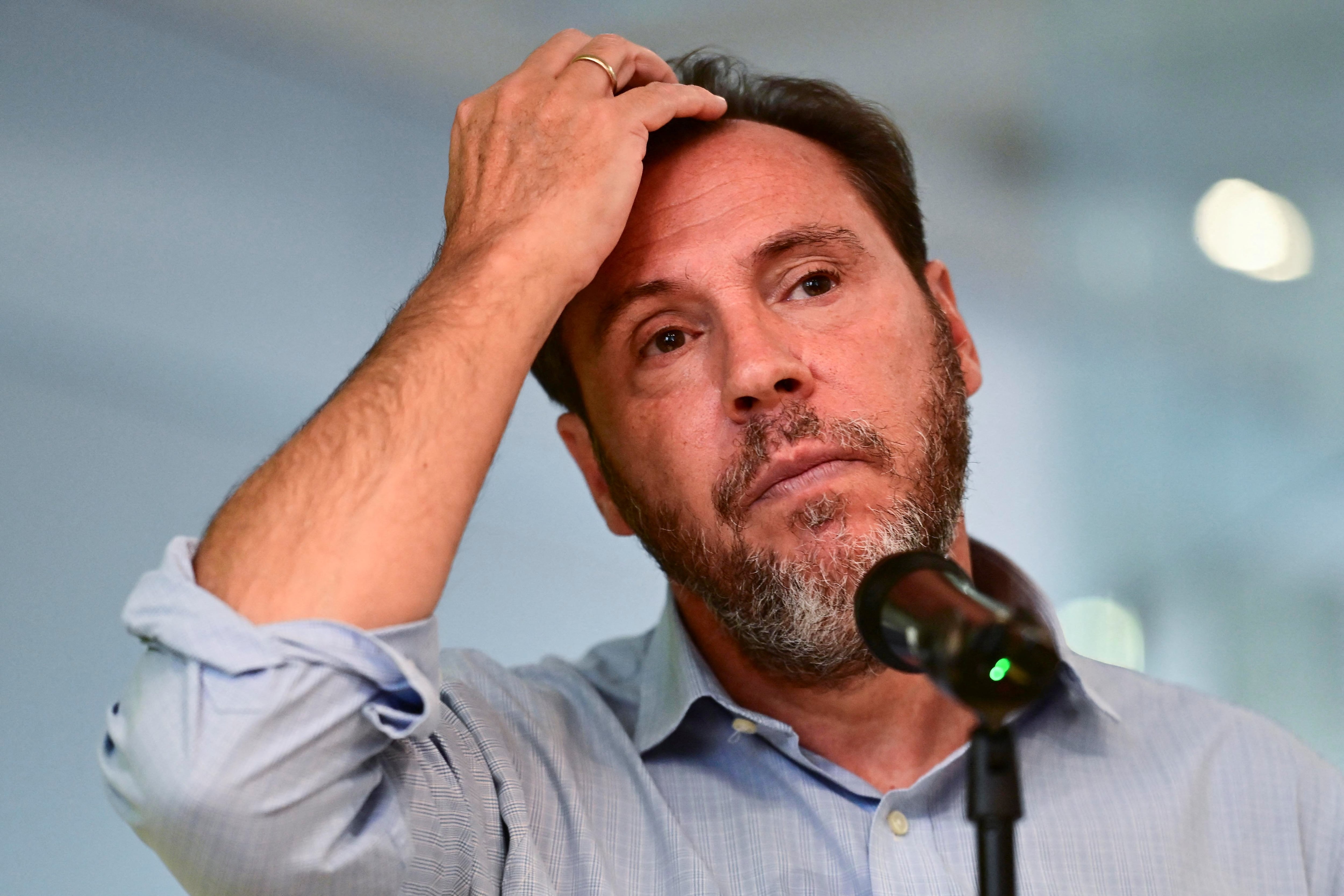El ministro de Transportes, Oscar Puente (REUTERS/Juan Barbosa)