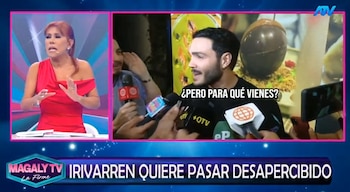 “A carne sai com os ossos”: Magaly Medina critica Mario Irivarren por reclamar da fama. Captação: Magaly TV La Firme.