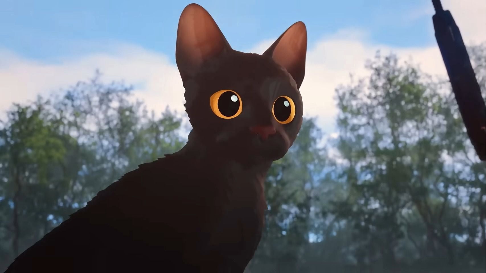 Captura del tráiler oficial de Flow